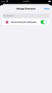 homecoming for mastodon iphone resimleri 3