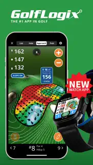 golflogix golf gps + 3d putts iphone images 1