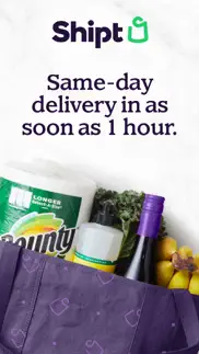 shipt: same day delivery app iphone images 1
