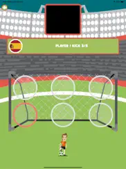 penalti tiros libres - juego de tanda de penaltis ipad capturas de pantalla 2