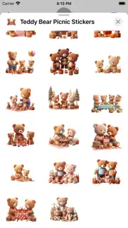 teddy bear picnic stickers iphone images 3