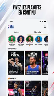 nba officiel : basket en live iPhone Captures Décran 2