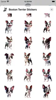 boston terrier stickers iphone images 2