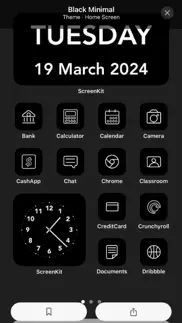 screenkit, widget, theme, icon iphone bildschirmfoto 2