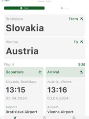 avia flights - planner iPad Captures Décran 3