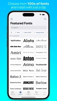 ifont: find, install any font iphone images 1