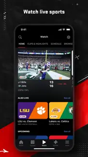 espn: live sports & scores iPhone Captures Décran 2