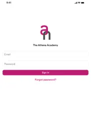 the athena academy iPad Captures Décran 1