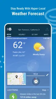 weatherbug – weather forecast iphone resimleri 1