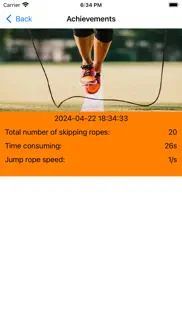 jumpingropepracticerecords iPhone Captures Décran 1