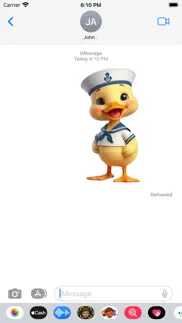 duckling sailor stickers iPhone Captures Décran 4