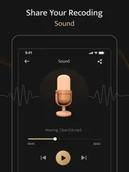 hearing amplifier- clear sound iPad Captures Décran 4