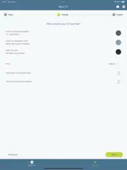 smartcv - resume builder iPad Captures Décran 3