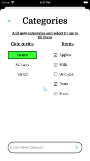 easiest shopping list iphone capturas de pantalla 2