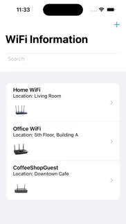 wifi router info - grin iPhone Captures Décran 1