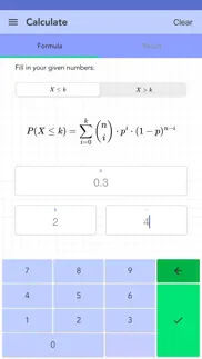 solving binomial distribution iphone images 1