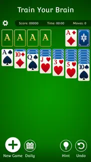 solitaire: play classic cards iphone images 1