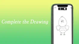 complete the drawing iPhone Captures Décran 2