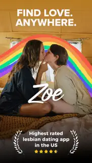 zoe: lesbian dating & chat iphone images 1