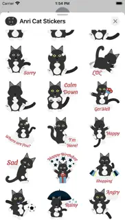 anri cat stickers iphone images 2