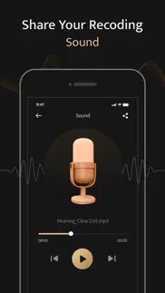 hearing amplifier- clear sound iPhone Captures Décran 4