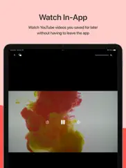 play: save videos watch later iPad Captures Décran 4