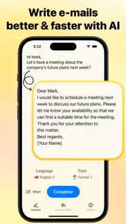 mailcraft - ai email keyboard iphone images 1