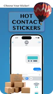 hot contact stickers iPhone Captures Décran 1