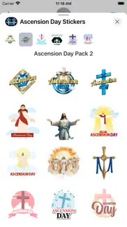 ascension day stickers iPhone Captures Décran 2