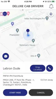 deluxe cab driver iPhone Captures Décran 4