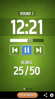 poker blind timer - free iPhone Captures Décran 1