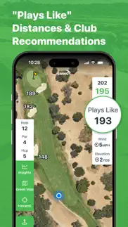 swingu: golf gps range finder iphone images 3
