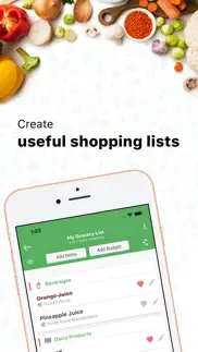 grocery - shopping list maker iphone images 4