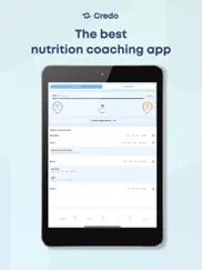 credo nutrition coach iPad Captures Décran 1