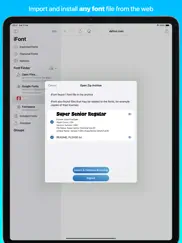 ifont: find, install any font ipad images 3