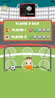 penalti tiros libres - juego de tanda de penaltis iphone capturas de pantalla 2