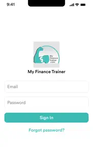 my finance trainer iPhone Captures Décran 1