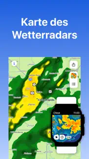 wetter regen radar rainviewer iphone bildschirmfoto 1