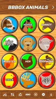 big button box: animals - animal sounds iphone images 1
