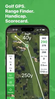 swingu: golf gps range finder iphone images 1