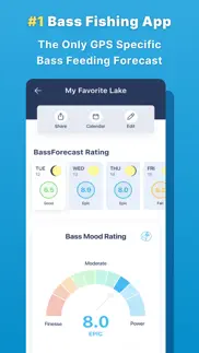 bassforecast: bass fishing app iphone images 2