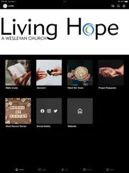 living hope wesleyan church iPad Captures Décran 1