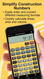 material estimator calculator iphone resimleri 3