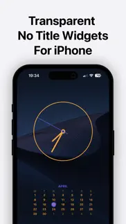 blank widget transparent space iphone capturas de pantalla 1