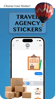 travel agency stickers iPhone Captures Décran 1