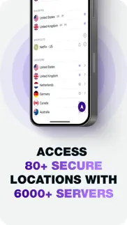 purevpn - fast and secure vpn iphone images 4