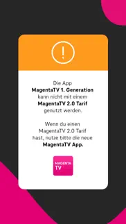 magentatv - 1. generation iphone bildschirmfoto 1