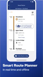 tube map - london underground iphone capturas de pantalla 3