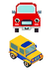 cars logo pixel art ipad resimleri 1