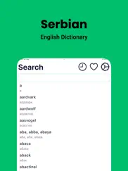 serbian dictionary - dict box ipad resimleri 1